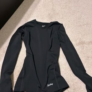 Women's Black Long Sleeve Compression Shirt